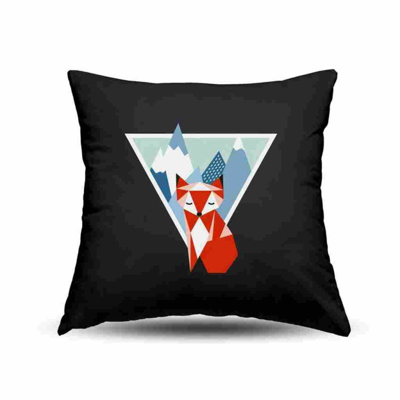 Mountain fox cushion